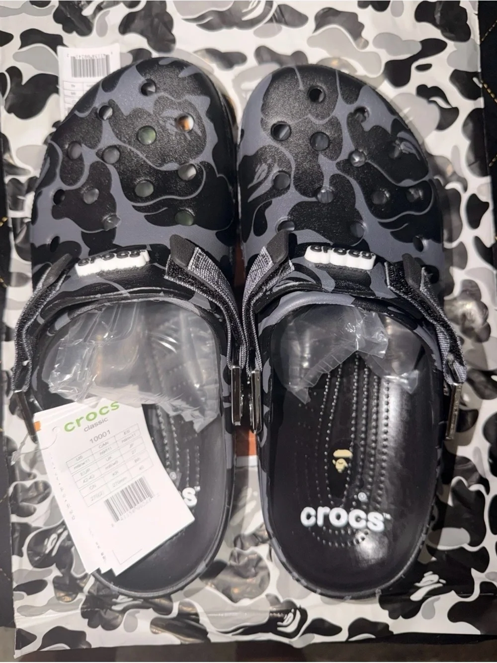 Bape x Crocs Classic Clog